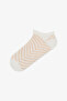 5 Pairs of Seamless Cotton Patterned Booties Socks - 2