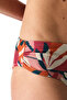 Brayana Gathered Glitter Mid-Waist Bikini Bottom - 3