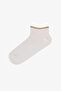 Marsmelov Shimmer Ankle Cotton Glitter 5 Pairs Booties Socks - 6