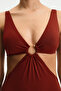 Burgundy Erica Glitter Swimsuit - 5