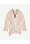 Non Denim Top Coat with Belt Detail - 6