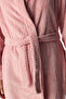 Pink Countryside Fluffy Long Sleeve Dressing Gown - 4