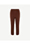 Straight Cut Elastic Waist Trousers - 2