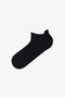 Men's Black Bamboo 3 Pairs Booties Socks - 2