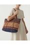 Colorful Tasseled Straw Beach Bag - 5