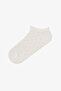 5 Pairs of Seamless Cotton Patterned Booties Socks - 3