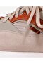 Leather Sneaker with Fabric Detail - 6