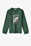 Boy's Green Fully Booked Cotton Long Sleeve 2-Piece Pajama Set - 6