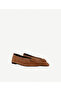 Soft Leather Ballerinas with Buckle Detail - 3