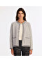 Regular Stand Collar Long Sleeve Cardigan