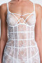 Off White Scarlett Lace Unlined Babydoll - 3