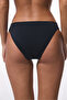 Black Macrame Low Waist Bikini Bottom - 2