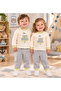 Baby Set 100% Cotton Long Sleeve Printed Top and Bottom