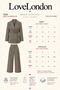 Buttoned Sleeve, Front Veer Detail, Lined Jacket and Trousers Set - 3