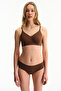 24 Hour Brown Cotton Invisible Wire-Free Bra - 5