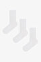 Men's Tennis White 3-Piece Socket Socks