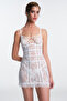 Off White Scarlett Lace Unlined Babydoll - 2