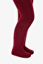 Girl's Pretty Basic Towel Burgundy Pantyhose - 3