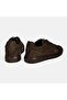 Men's Brown Lace-Up Casual Nubuck Leather Shoes - 8