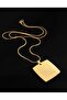 Steel Plate Necklace Ft2263Al - 2