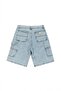 Iced Blue Carpenter Denim Jort Men's Urban Shorts - 8