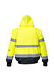 C465 - 3 in 1 Contrast Bomber Coat - 2