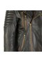 Bill Brown Men's Eagle Vintage Biker Leather Coat - 5