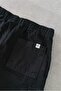 Black Urban Men's Cargo Shorts with Pockets - 4