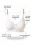 Wide Elastic Combed Cotton Wire-Free Bra