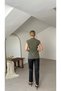 Aller Detailed Belted Vest - 4