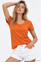 Women's Tile Cotton Crew Neck Short Sleeve T-Shirt - 3