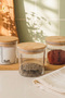 Daily Bamboo Lid and Stand 3-Piece Spice Rack Set 380 Cc - 3
