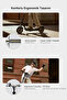GT3 Pro 1000 Watt 60 Km Menzil Elektrikli Scooter Siyah - 8