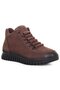 102-18810-Z 100% Genuine Leather Women's Boots BROWN