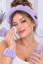 Plush Makeup Headband |   Hair Crown - Spa Set – Ultra Soft - 2