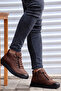 102-18810-Z 100% Genuine Leather Women's Boots BROWN - 7