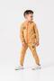 Rabbit Emblem Fleece Boys' Bottom-Top Tracksuit Set - 8