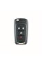4 Buttons Flip Remote Key Case Shell For Chevrolet For Camaro For Cruze For Equinox - 3
