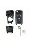 4 Buttons Flip Remote Key Case Shell For Chevrolet For Camaro For Cruze For Equinox - 5