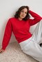 Basic Soft Textured Crew Neck Knitwear Sweater Aw26Kz00053