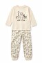 100% Cotton Children's Long-Sleeve Thin Pajama Set - 3