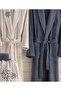6 Piece 3D Embroidered Premium Bamboo Family Bathrobe Set (Contains 70% Bamboo Fiber) - 6