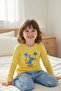 100% Cotton Children's Long-Sleeve Thin Pajama Set - 3