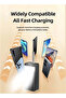 50000mAh Power Bank 22.5W Fast Charging , Black Color , 1 year Portable Charger, USB-C PD & Dual USB Output, LED Light - 5