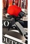 Stoned Keychain Red Pompom and Stone Globe Series Bekaks - 3