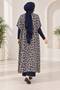 Women's dress with vest 2 piece set - 6