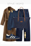 Navy Blue Women's Shopper Bag 217 - 5