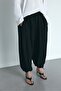 Black Tiana Shalwar Voile Trousers - 2