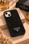 iPhone 14 Plus (6.7 Inch) Compatible Shiny Diamond Rhinestone Diamond Sequin Glitter Lux Cover Case - 3