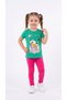 Girls/Boys 2-6 Years Old Short-Sleeved Suit 2-Piece Cotton Summer Bottom Top Suit Suit Short-Sleeved Leggings - 2